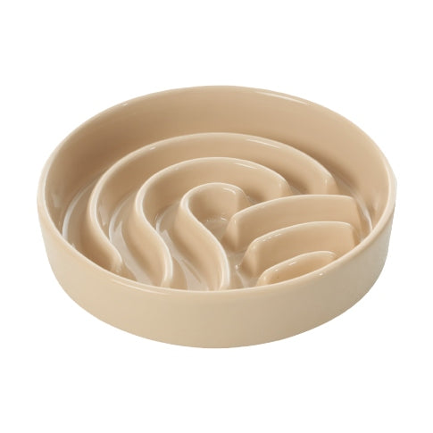 Wave Slow Feeder Dog Bowl - Prevents Fast Eating & Bloating | Non-Slip, BPA-Free
