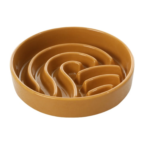 Wave Slow Feeder Dog Bowl - Prevents Fast Eating & Bloating | Non-Slip, BPA-Free