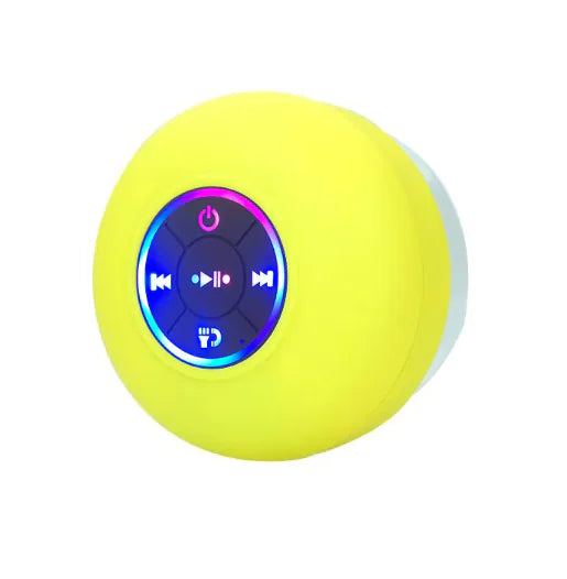 Waterproof Bluetooth Speaker with Suction Cup | Portable Shower Speaker