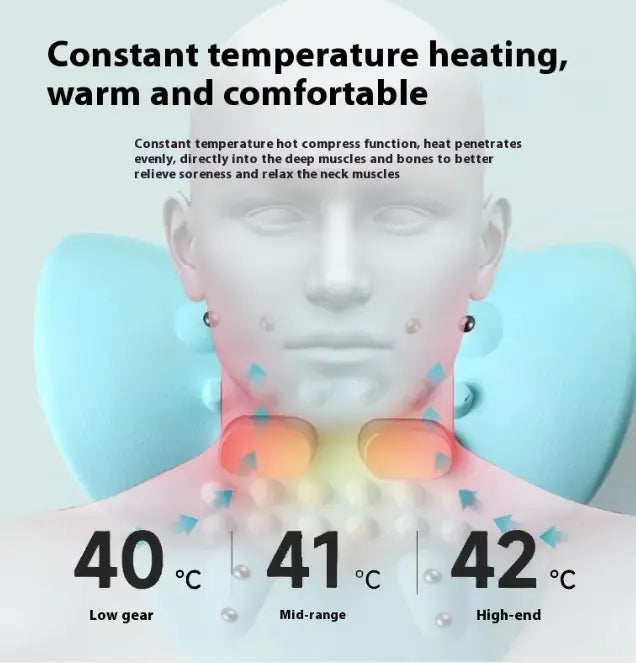 Neck Relief Massager | Cordless Cervical Massage Device