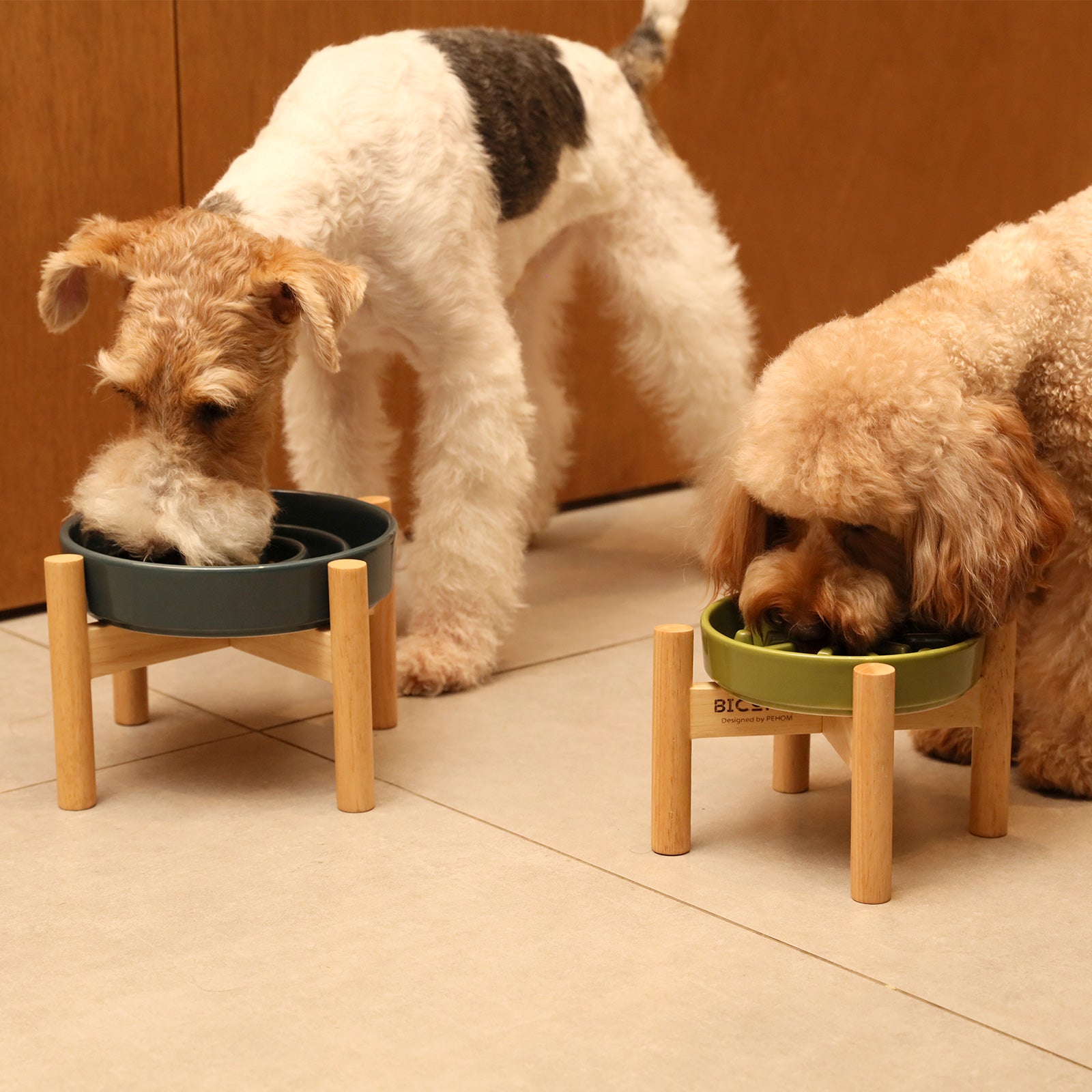 Wave Slow Feeder Dog Bowl - Prevents Fast Eating & Bloating | Non-Slip, BPA-Free