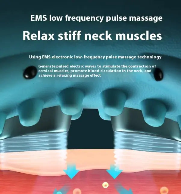 Neck Relief Massager | Cordless Cervical Massage Device