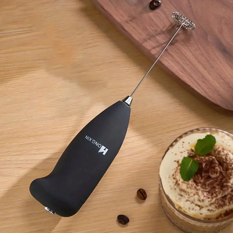 Electric Milk Frother | Handheld Mini Mixer for Coffee & Lattes
