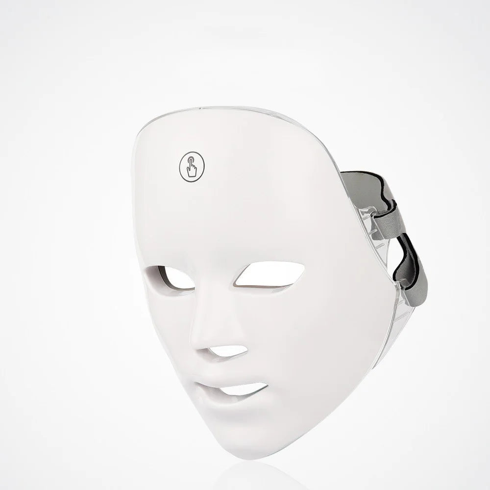LED Light Therapy Facial Device - Skin Rejuvenation & Anti-Aging Beauty Tool