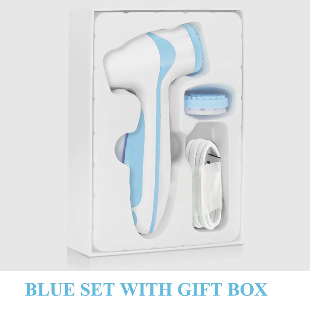 Electric Facial Cleansing Brush & Massager | Deep Pore Cleansing Device