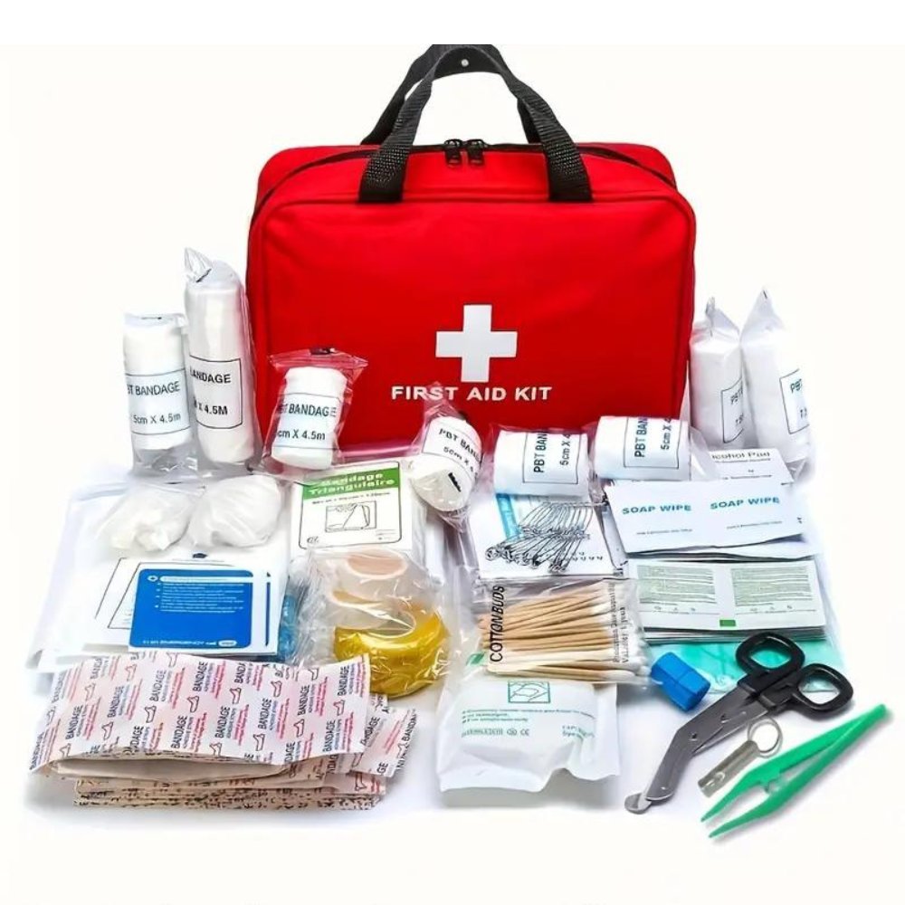 173-Piece First Aid Kit - Portable Emergency Supplies for Outdoor Activities