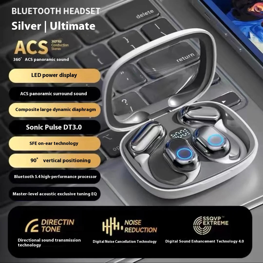 Wireless Gaming Headset | Bluetooth 5.4 with Touch Control & Long Battery