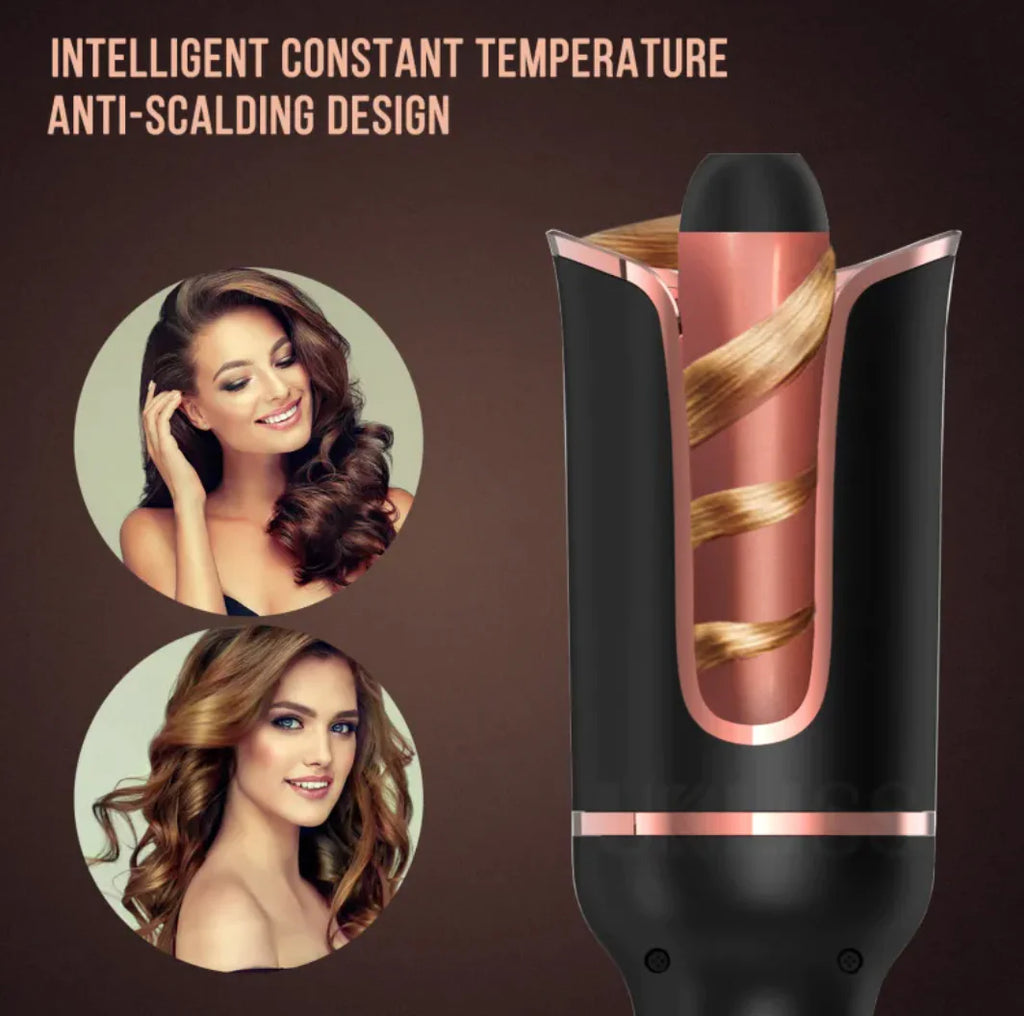 Automatic Rotating Hair Curler | Negative Ion Ceramic Styling Tool