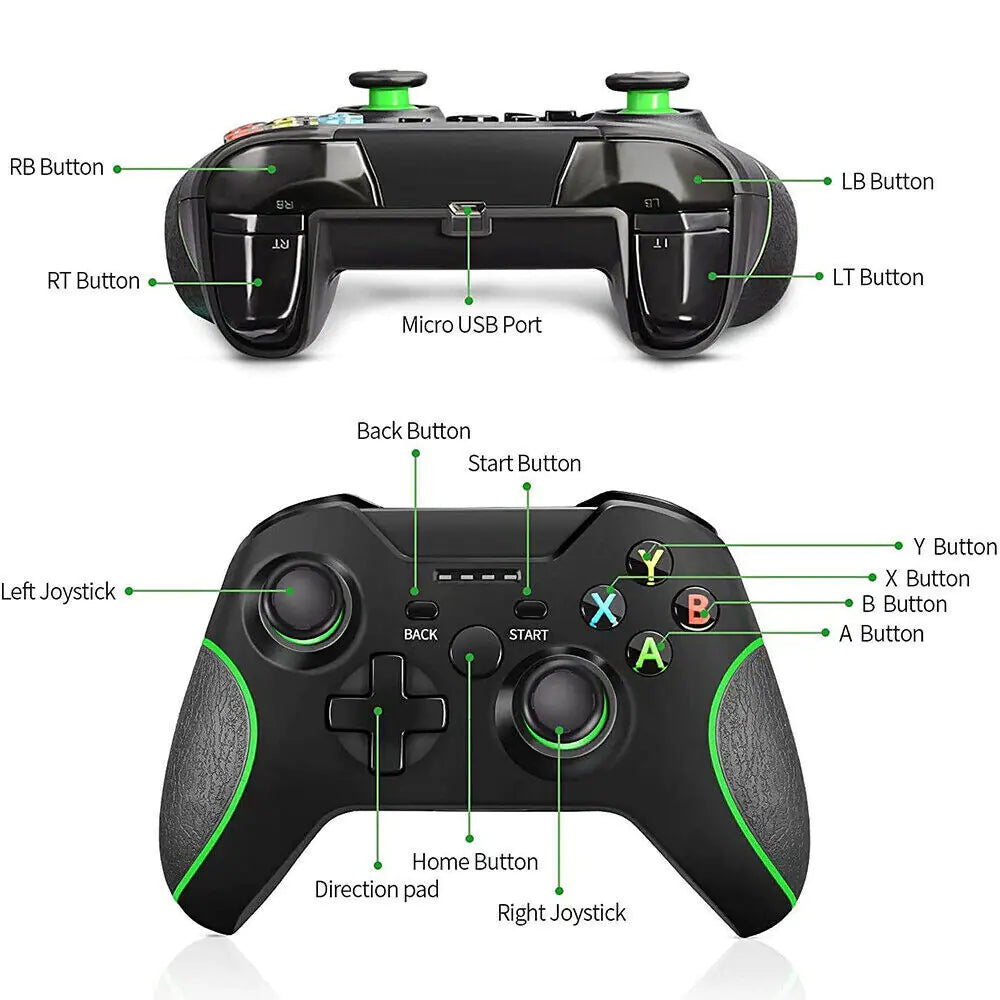 Wireless Controller for Xbox One/Series X/S & Windows PC - 2.4G Gaming Gamepad
