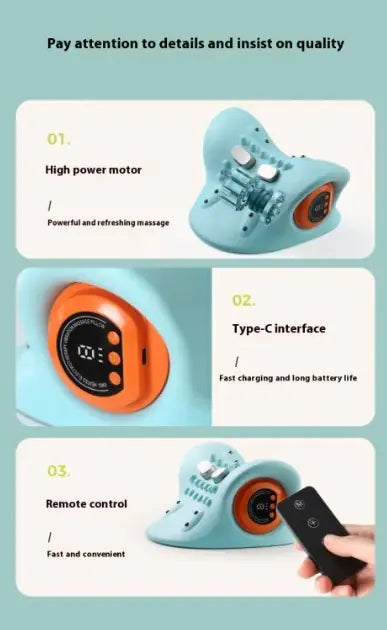 Neck Relief Massager | Cordless Cervical Massage Device