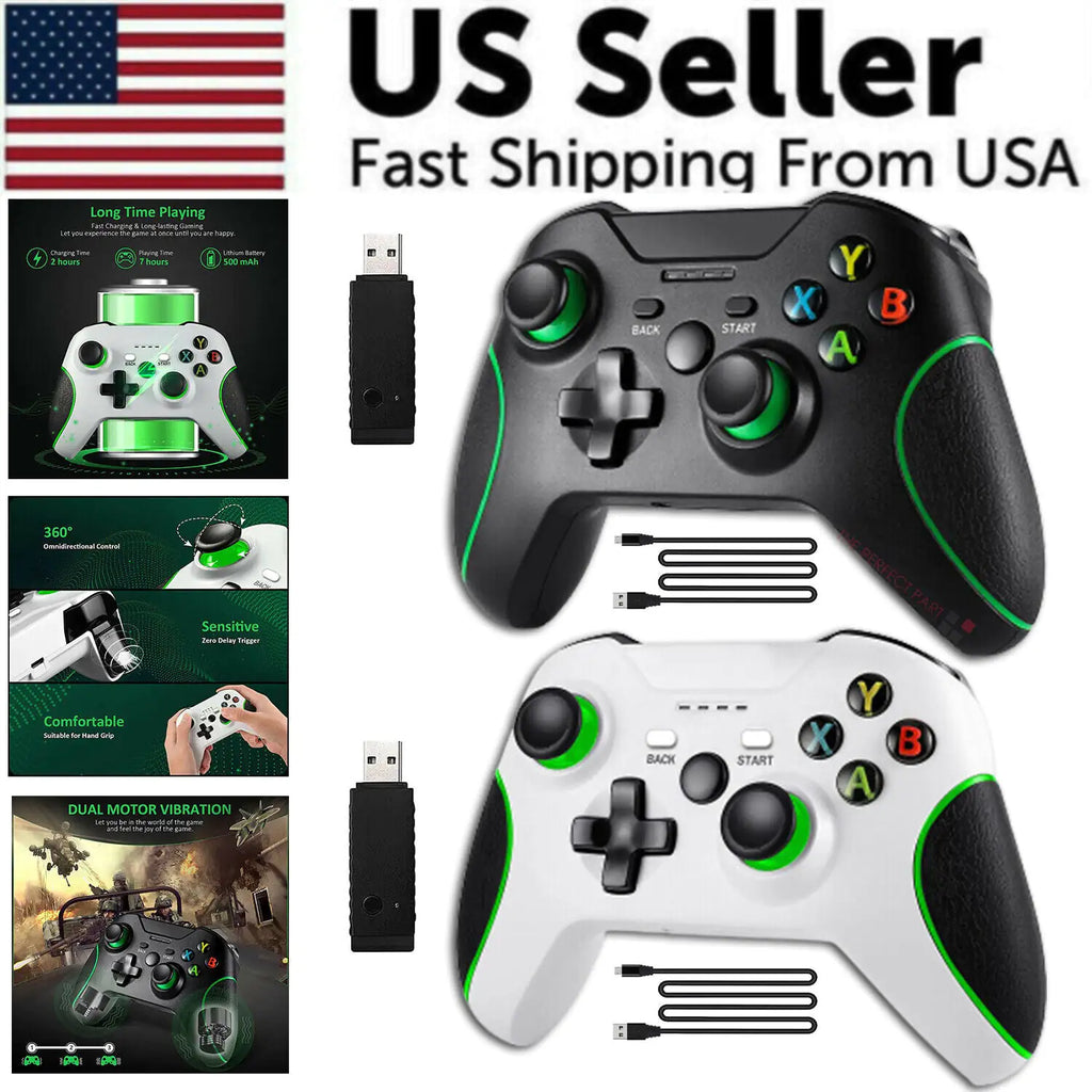 Wireless Controller for Xbox One/Series X/S & Windows PC - 2.4G Gaming Gamepad