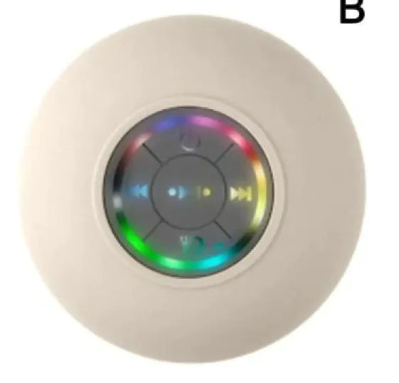 Waterproof Bluetooth Speaker with Suction Cup | Portable Shower Speaker