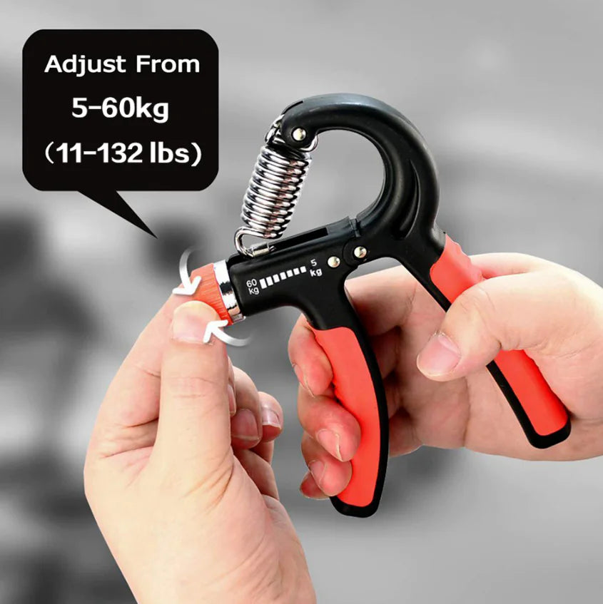 Hand Grip Strengthener | Adjustable 10-60kg Resistance Trainer